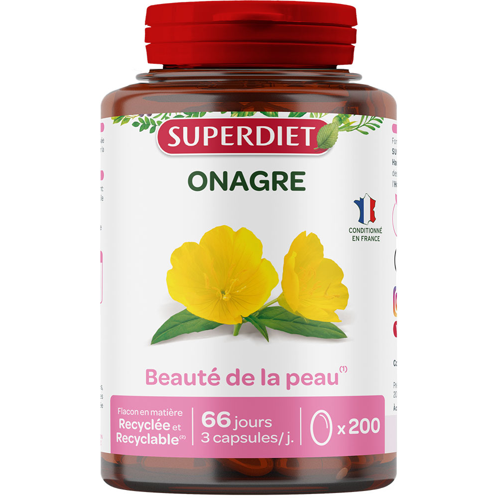 Superdiet Evening Primrose 200 capsules