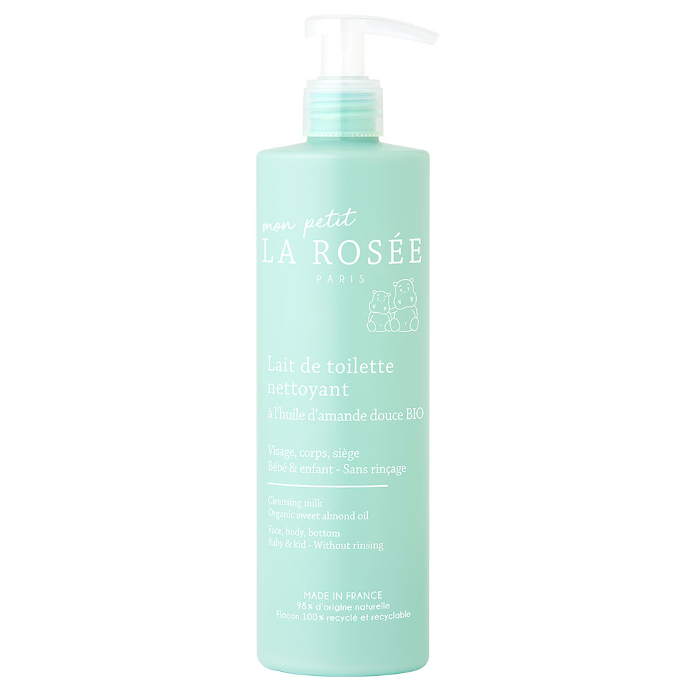 LA ROSÉE Baby Cleansing Milk A l'Huile d'Amande Douce Bio 400ml