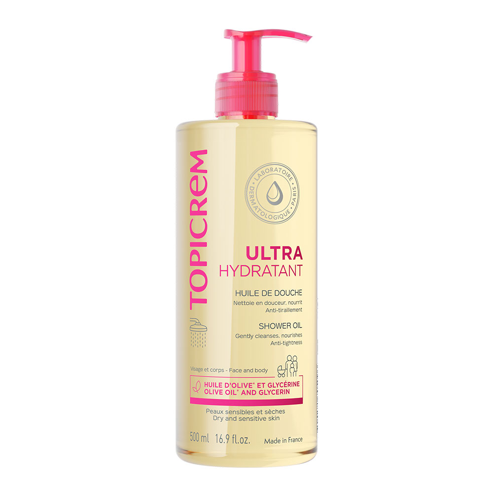 Topicrem Ultra-Hydrating Shower Oil 500ml