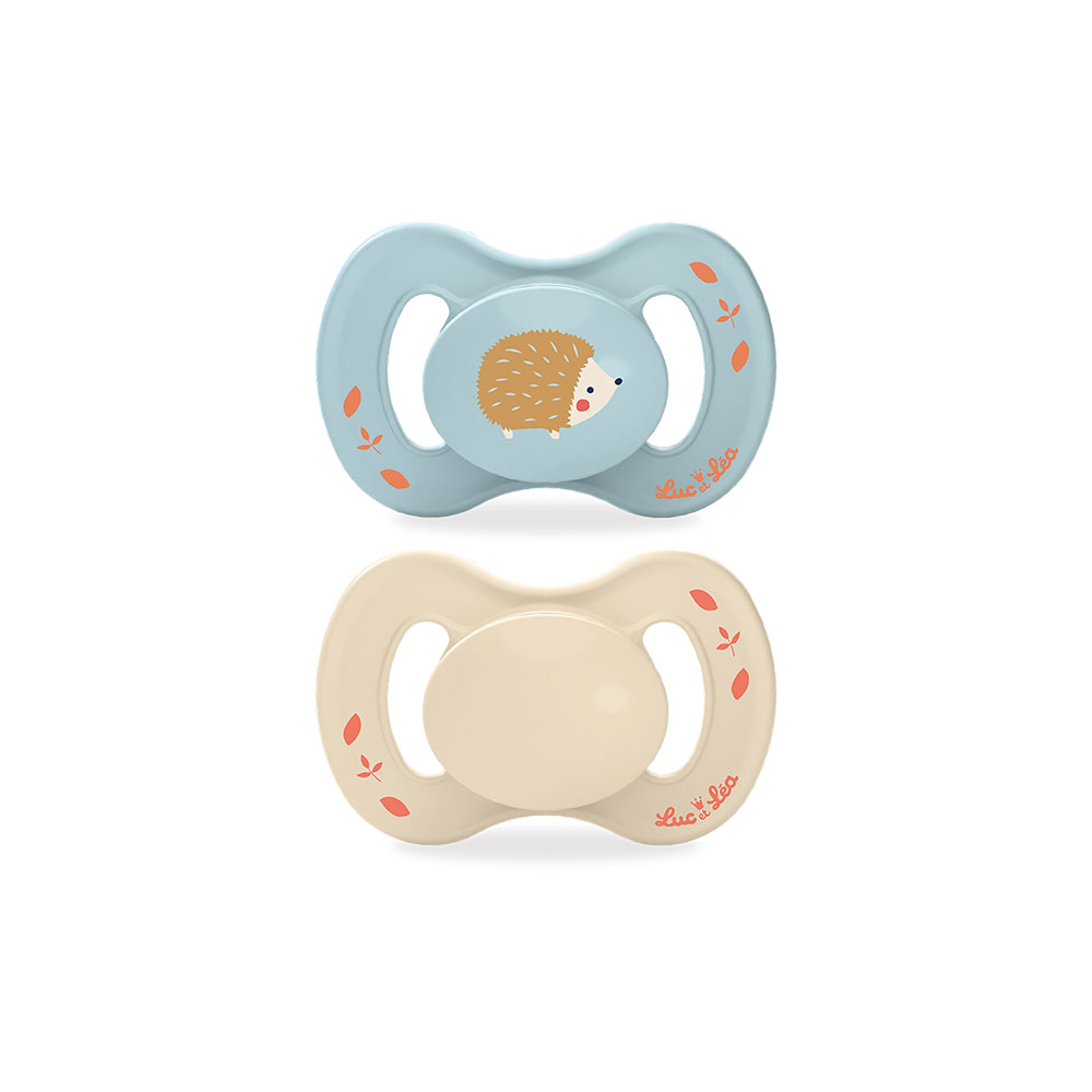 Luc Et Lea Nature Anatomical soother 0 to 6 months x2