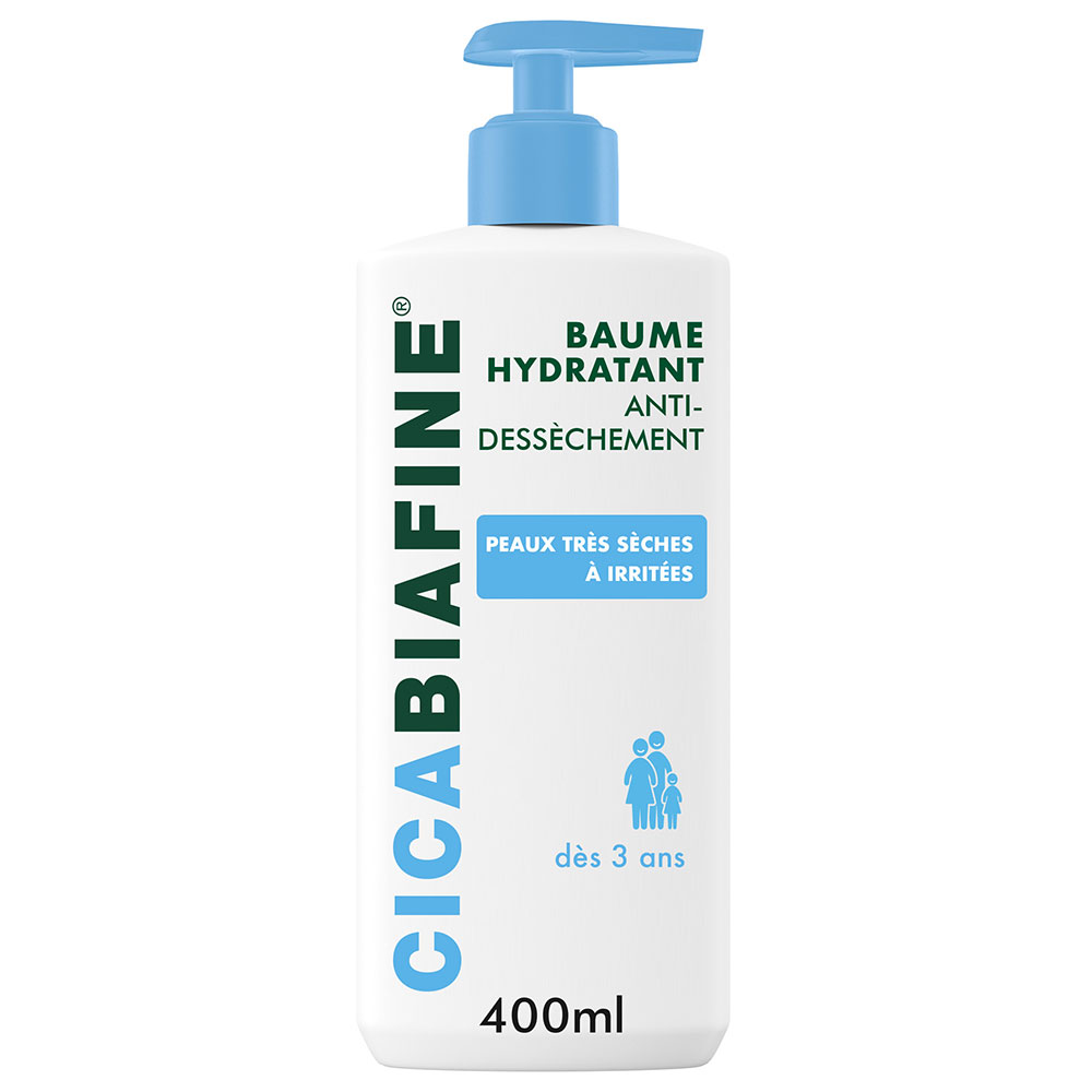 Cicabiafine Body balm hydrating cream very dry skin 400 ml