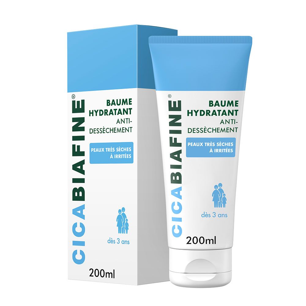 Cicabiafine Hydrating Body Balm Daily Use Peaux Très Sèches 200ml