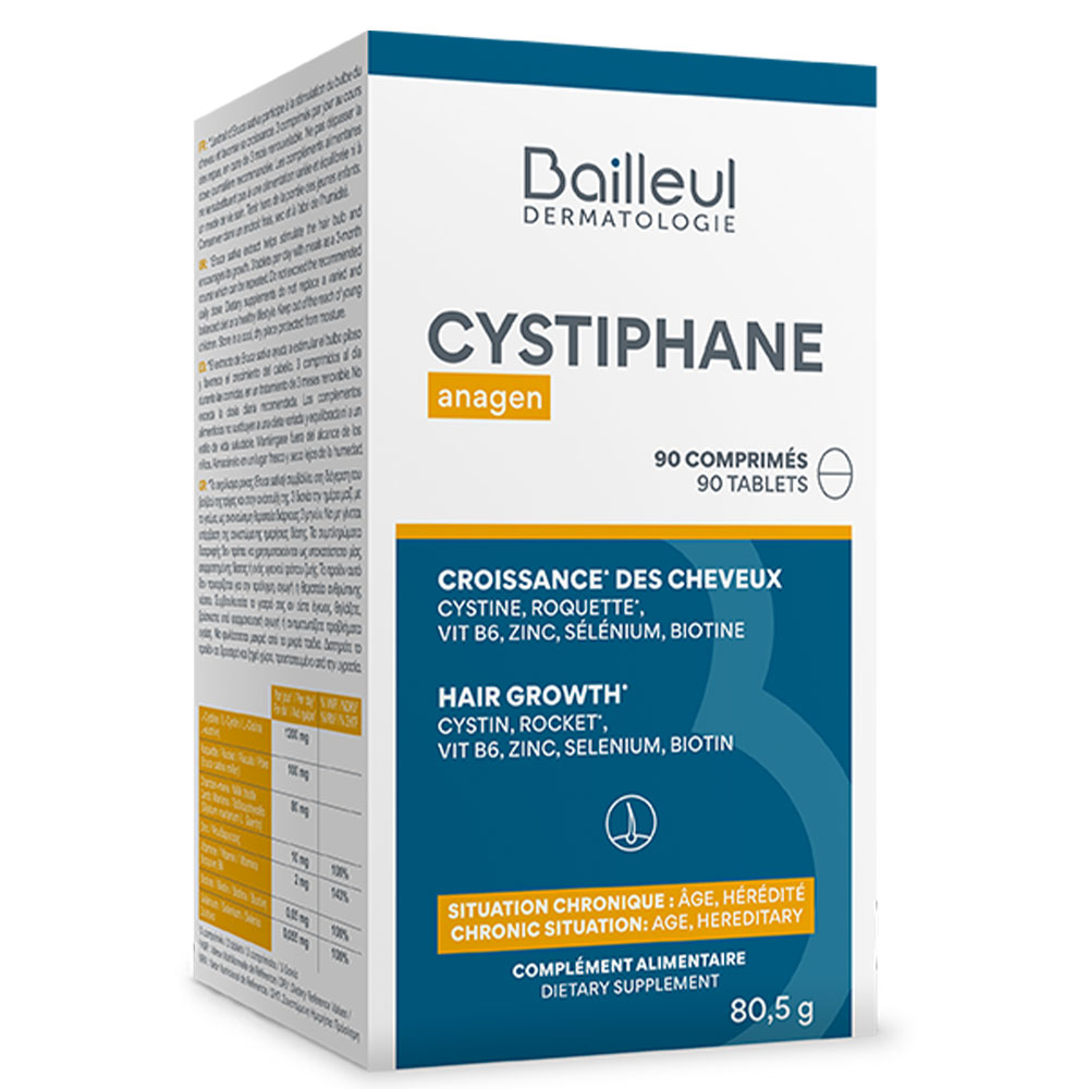 Bailleul Cystiphane Hair Growth Anagen 90 tablets