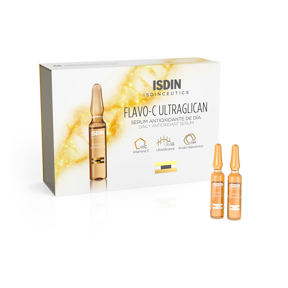 Isdin Flavo-C Ultraglican Flavo C Ultraglican Antioxydant & Hydrating x 30 ampoules