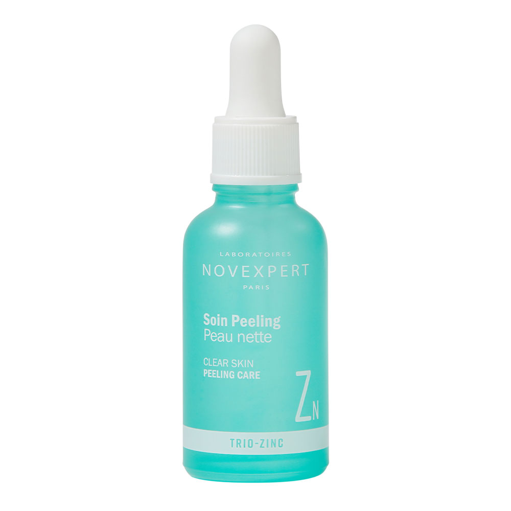Novexpert Trio-Zinc Exfoliating face peel for clear skin normal to oily skin 30 ml
