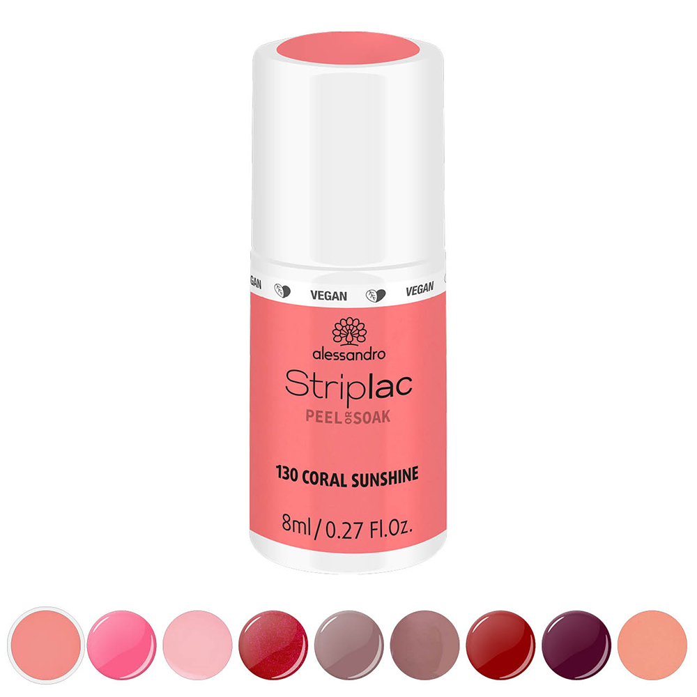 Alessandro Striplac Peel Or Soak Varnish Semi-permanent 8ml