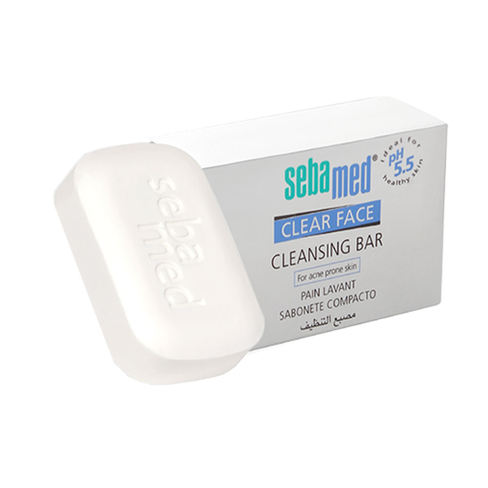 Sebamed Clear face Cleansing bar Acne-prone Skin 100g