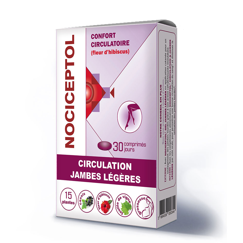 Polidis Nociceptol Circulation Light Feet 30 tablets