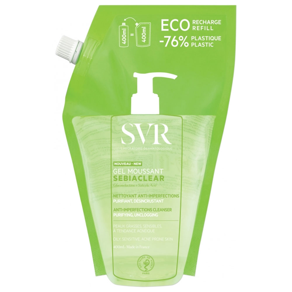 Svr Sebiaclear Eco Foaming Gel Refill 400ml