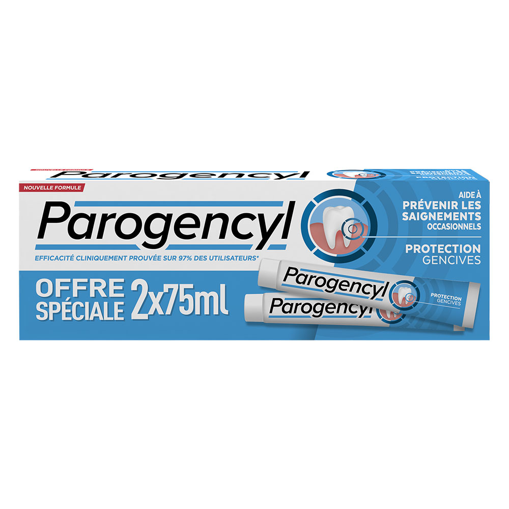 Parogencyl Preventive Toothpaste 2x75 ml