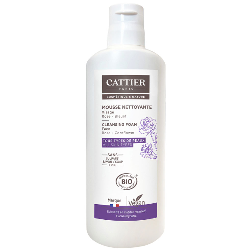 Cattier Nuage Celeste Facial Cleansing Foam 150ml
