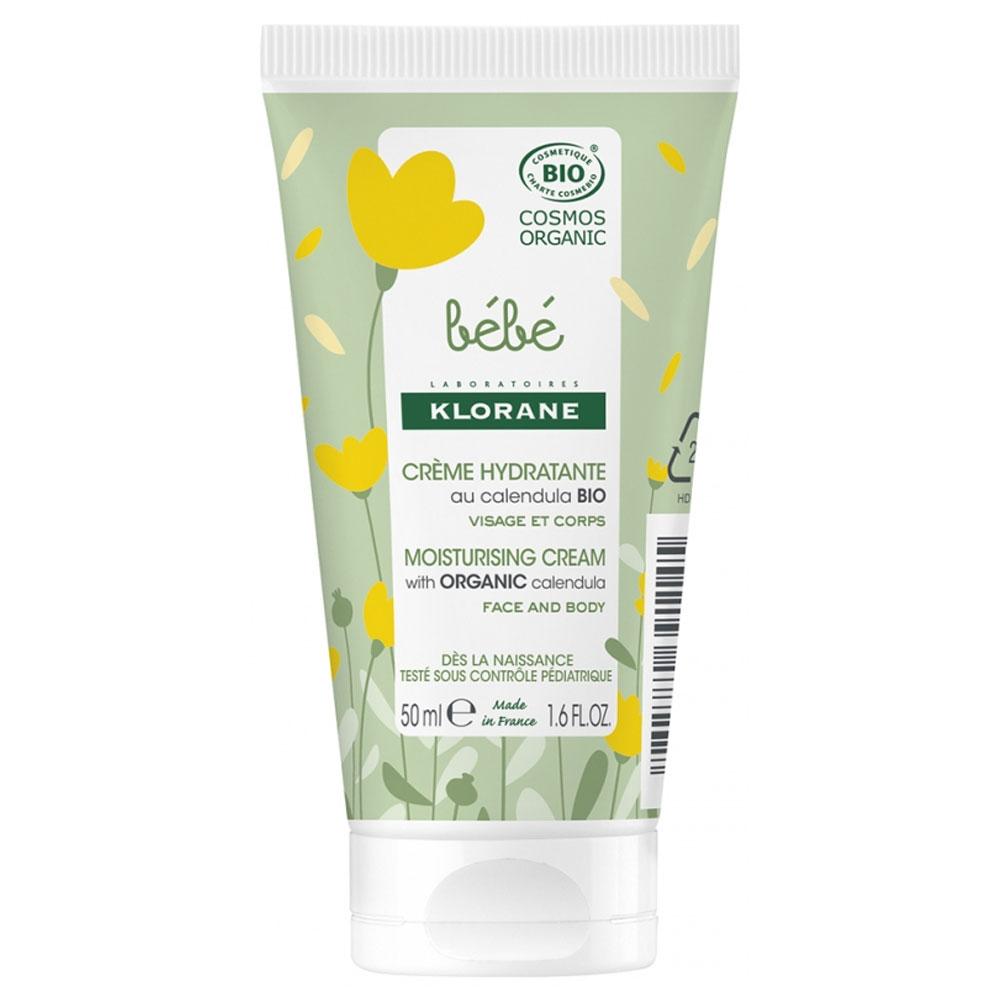 Klorane Baby Organic Calendula Moisturiser 50ml