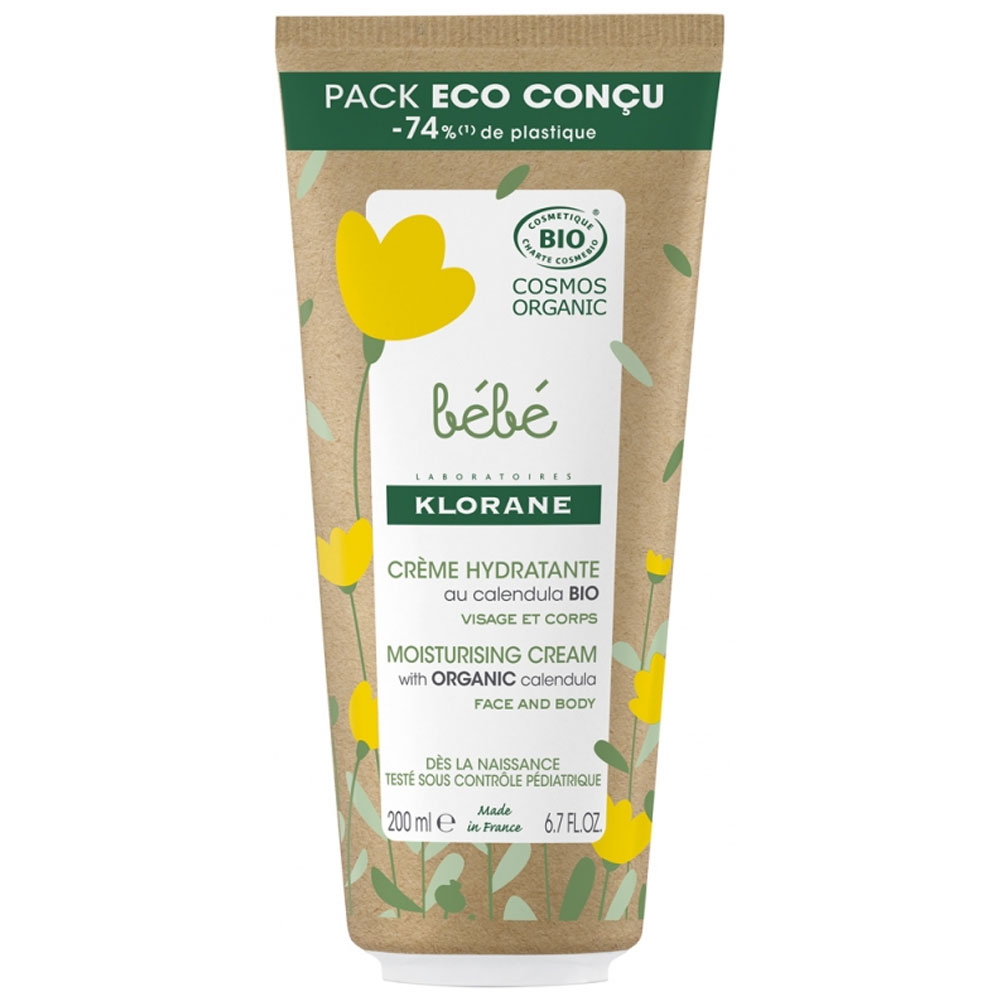 Klorane Baby Organic Calendula Moisturiser 200ml
