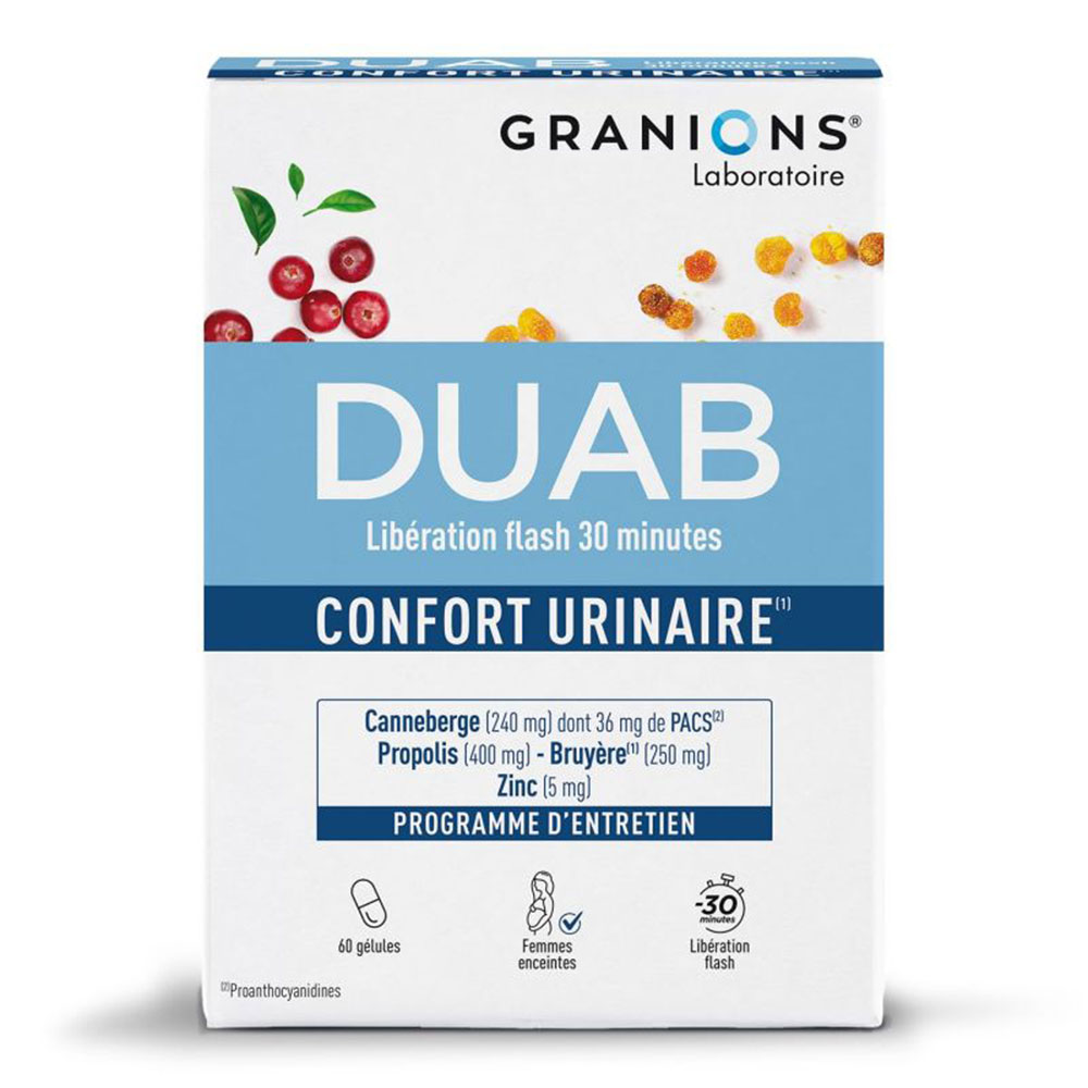 Granions Duab urinary comfort 60 capsules