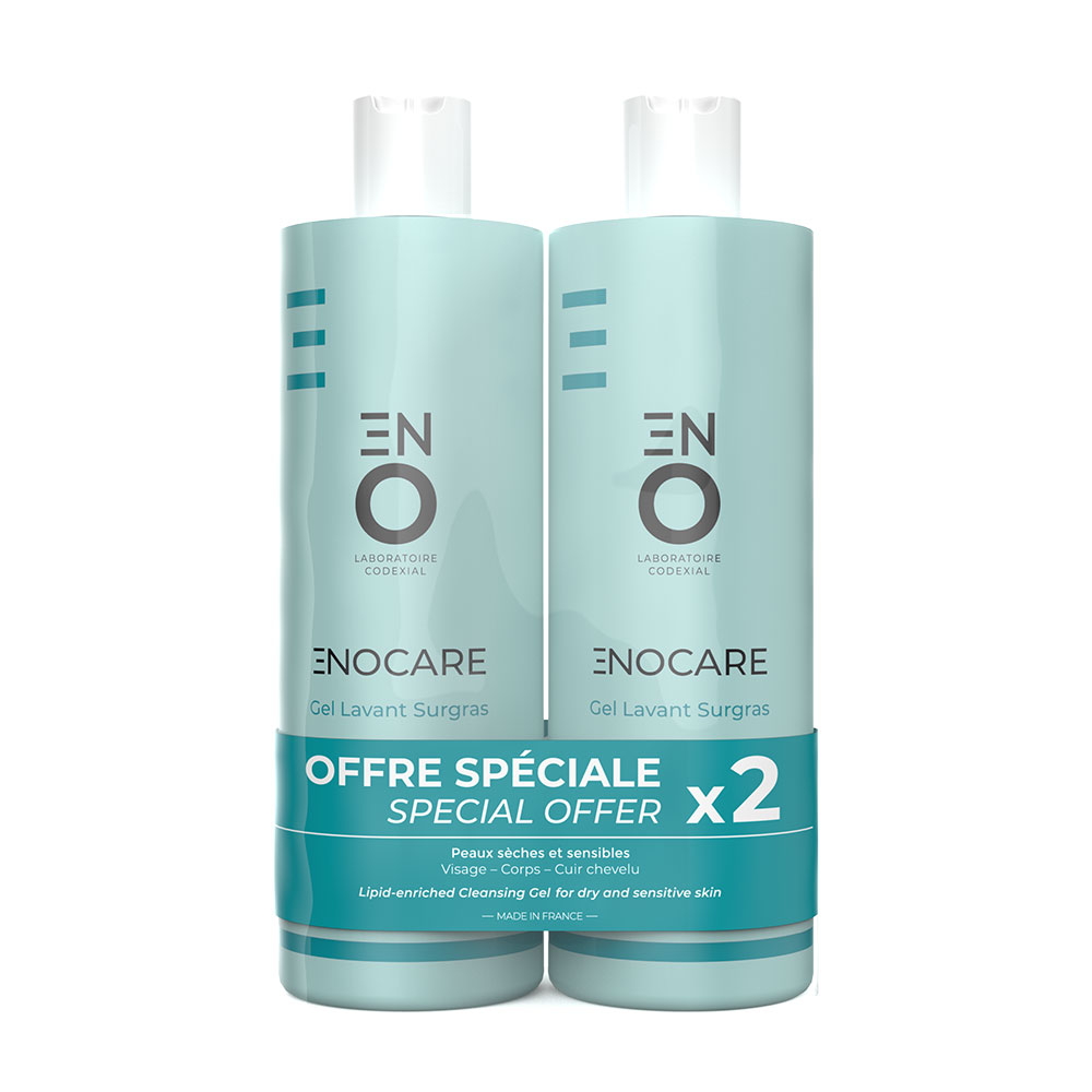 ENO Laboratoire Codexial Enocare Cleansing Gel Surgras 2x400ml