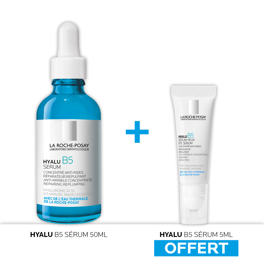 La Roche-Posay Hyalu B5 Anti-Wrinkle Repair Serum + Free Eye Serum