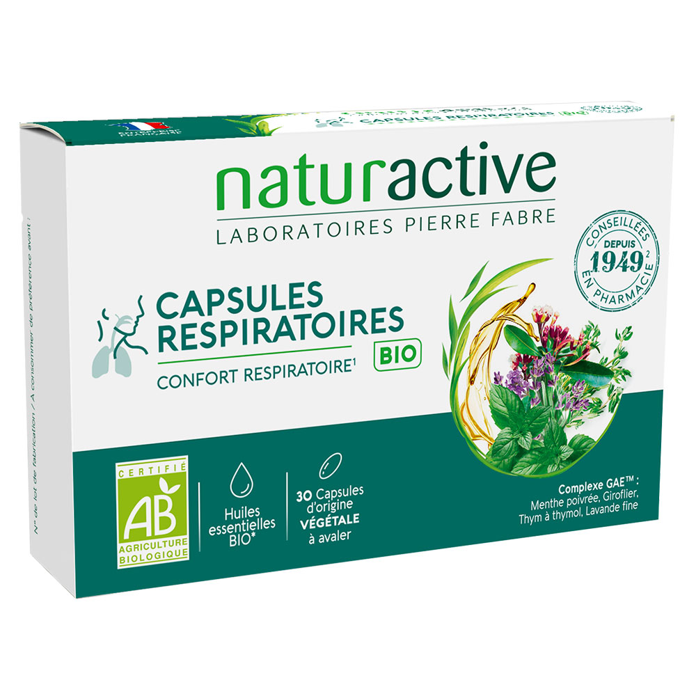 Naturactive Bioes Breathing Capsules GAE Complex x30