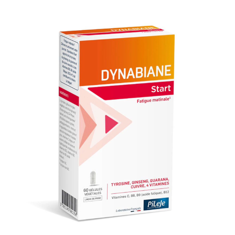 Pileje Dynabiane Start morning fatigue 60 capsules