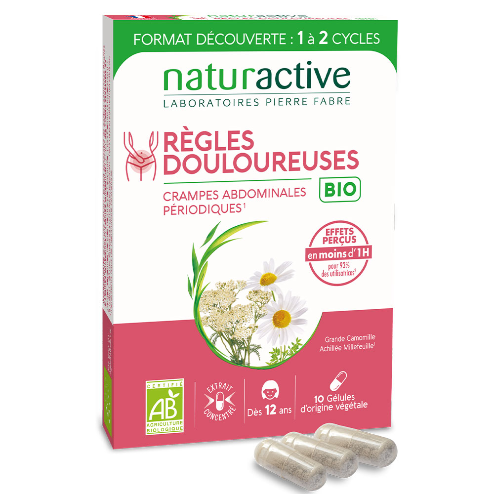 Naturactive Painful Periods Bioes 10 gélules