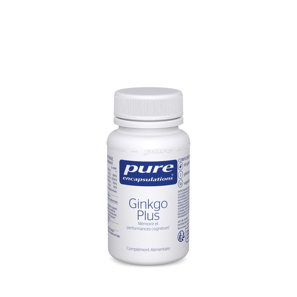 Pure Encapsulations Ginkgo Plus 60 capsules