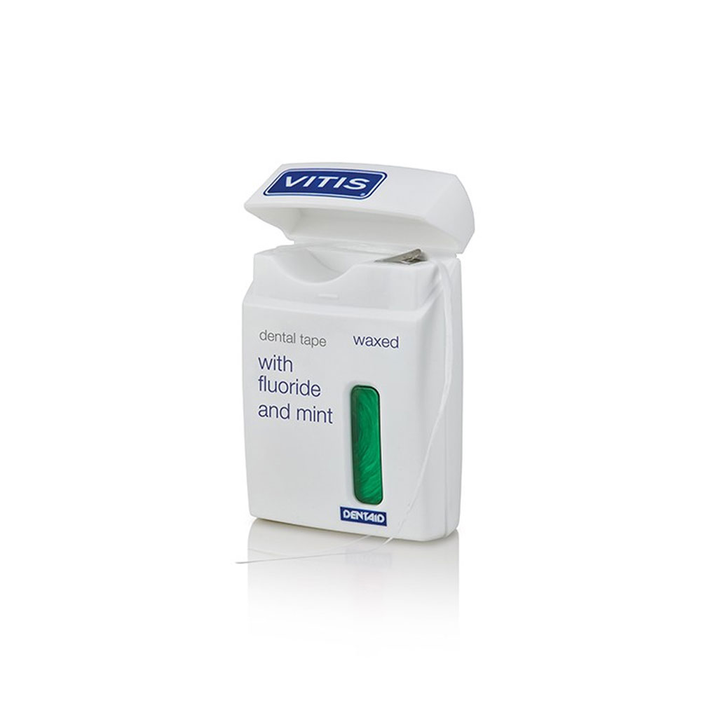 Vitis Waxed and Fluorescent Dental Tape 50m