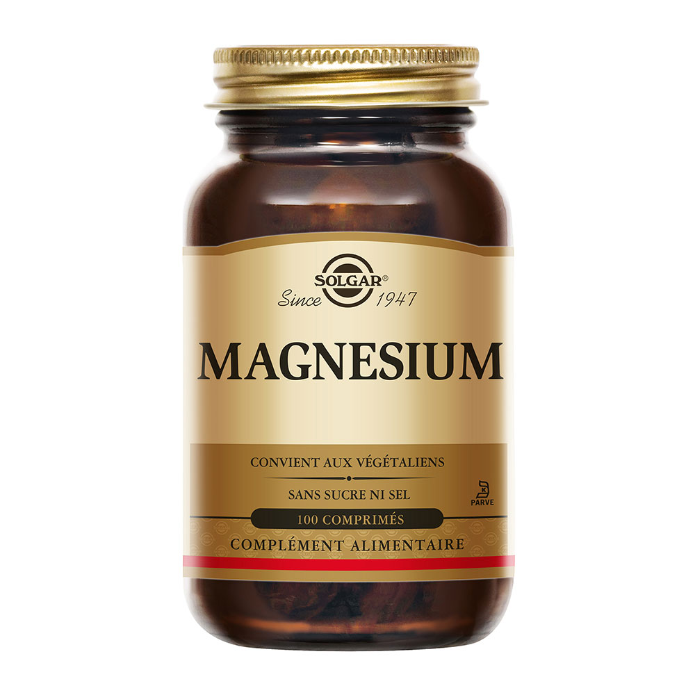 Solgar Magnesium fatigue and vitality support 100 tablets