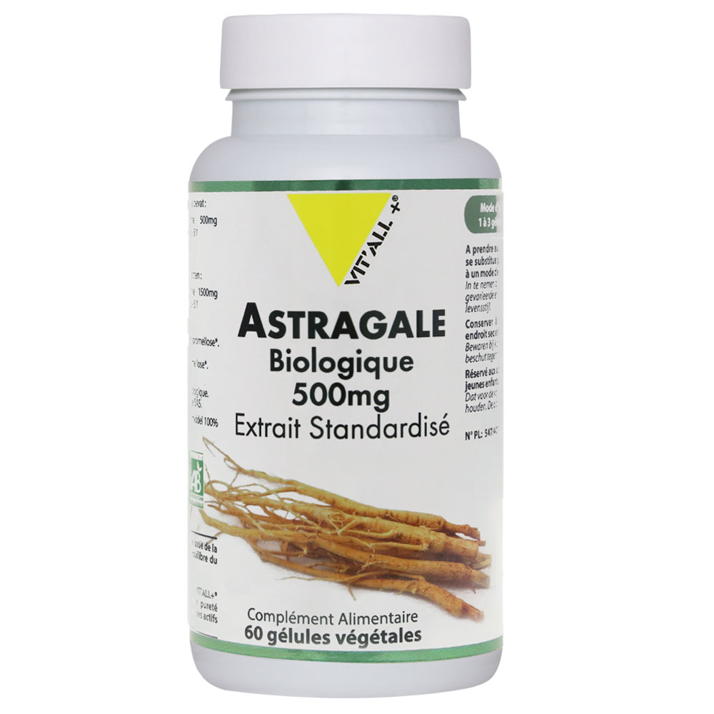 Vit'All+ Astragale 500mg 500mg 60 Capsules