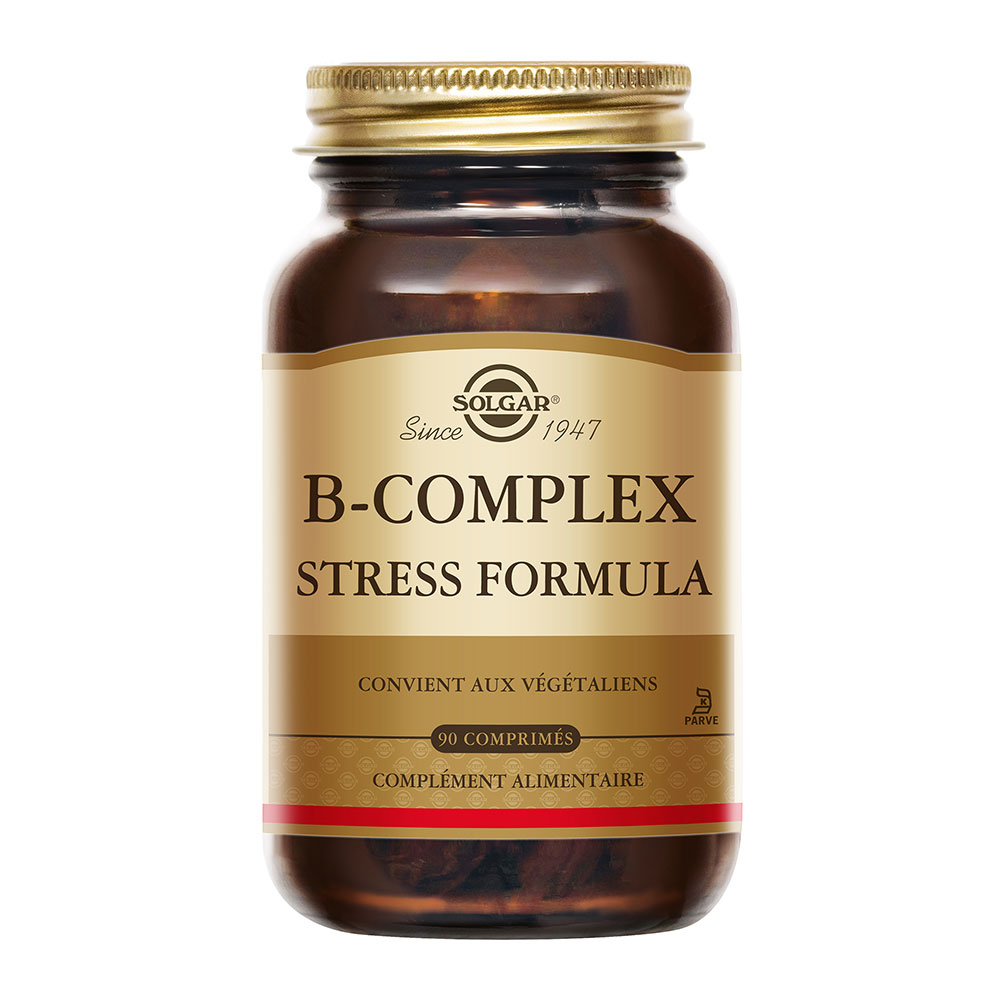 Solgar B-Complex "Stress Formula" Complex Stress Formula Relaxation Sommeil 90 tablets
