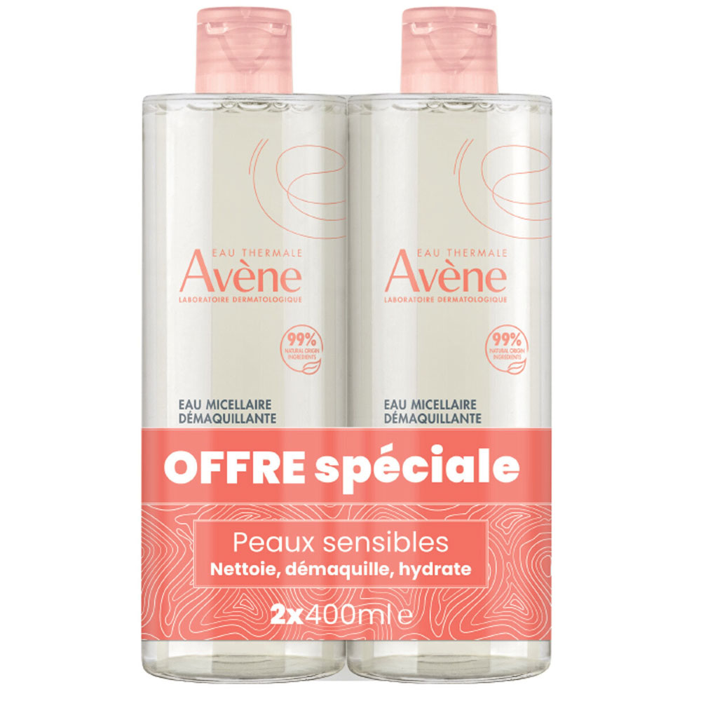 Avène My Essentials Micellar Lotion Sensitive Skin 2x400ml