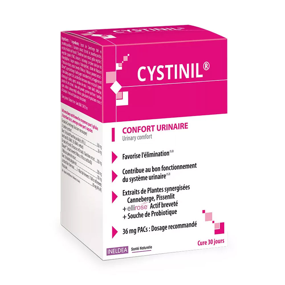 Ineldea Santé Naturelle Cystinil urinary comfort 90 capsules