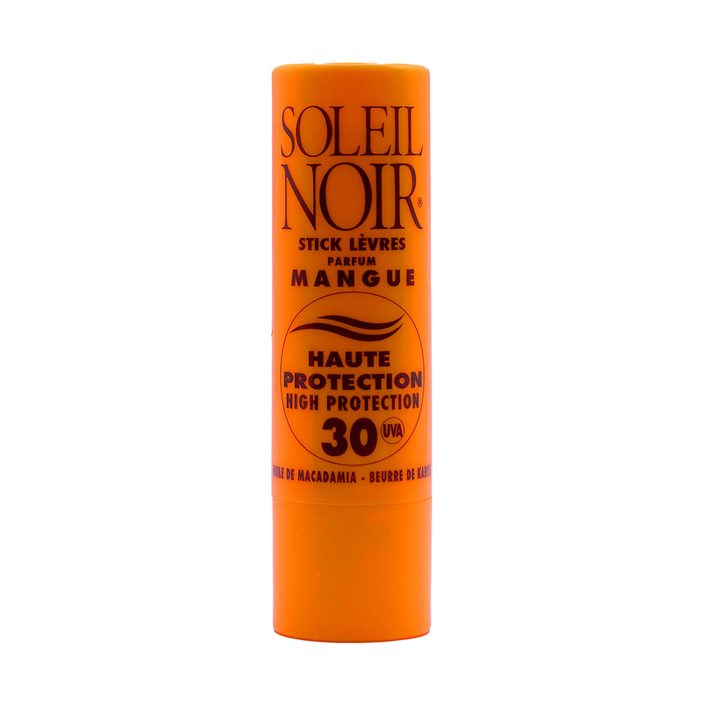 Soleil Noir N°27 Stick Levres Mangue Spf30 Haute Protection 4g