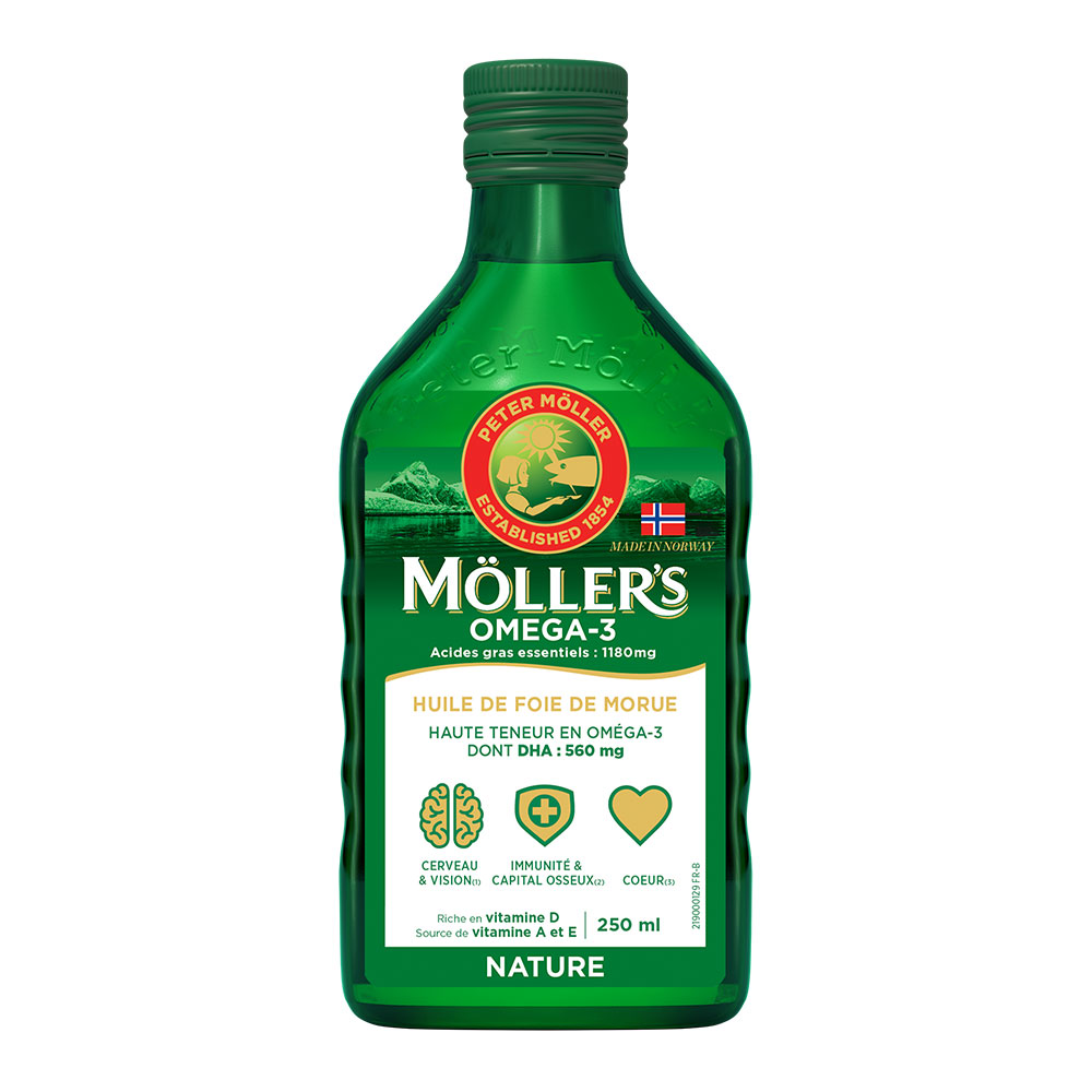 Moller'S Cod liver oil liquid unscented omega-3 250 ml