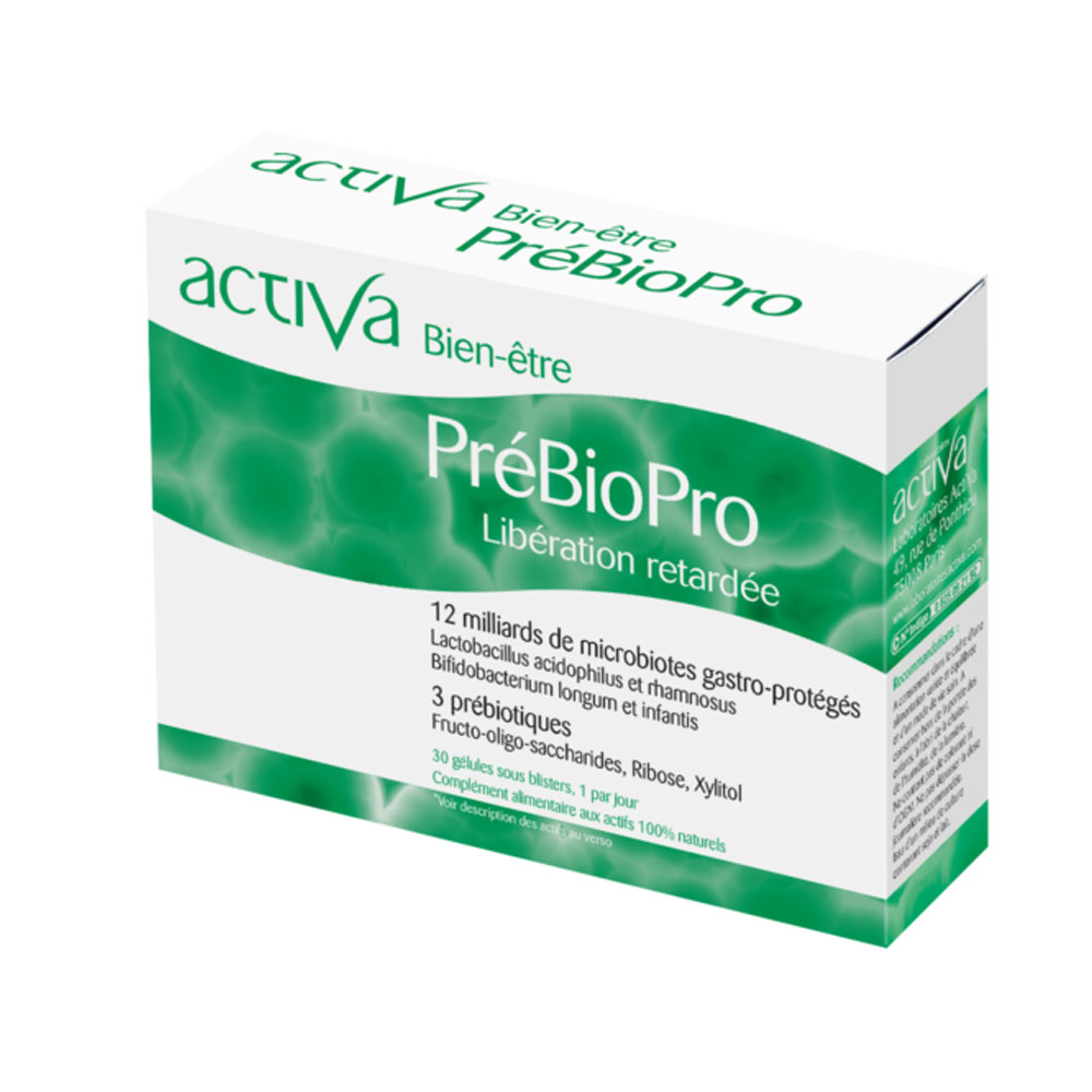 Activa Well-being Prebiopro slow release 30 capsules