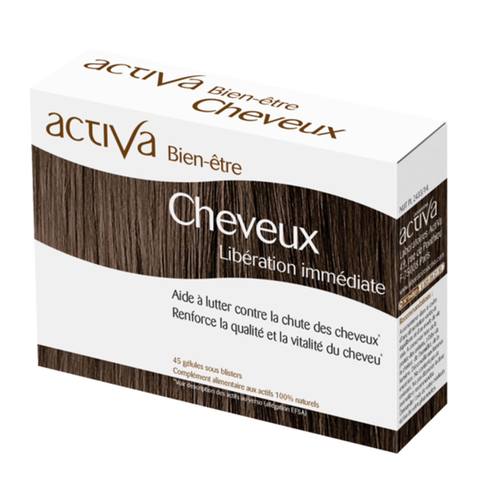 Activa Well-being Hair immediate release 45 capsules