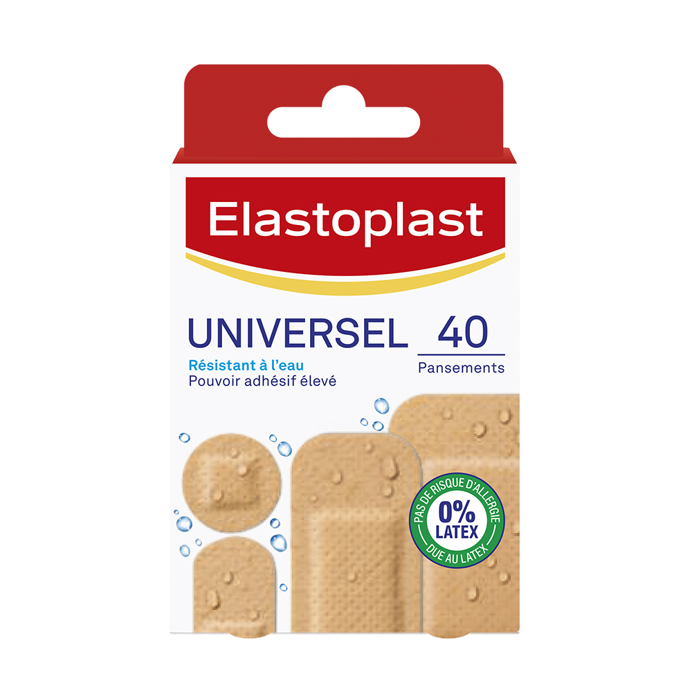 Elastoplast Plasters Dressings 4 Sizes X40 Universal 4 formats x40