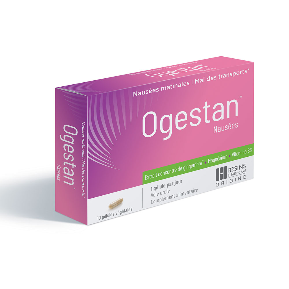 Besins Healthcare Ogestan Nausea 10 vegetal gelules
