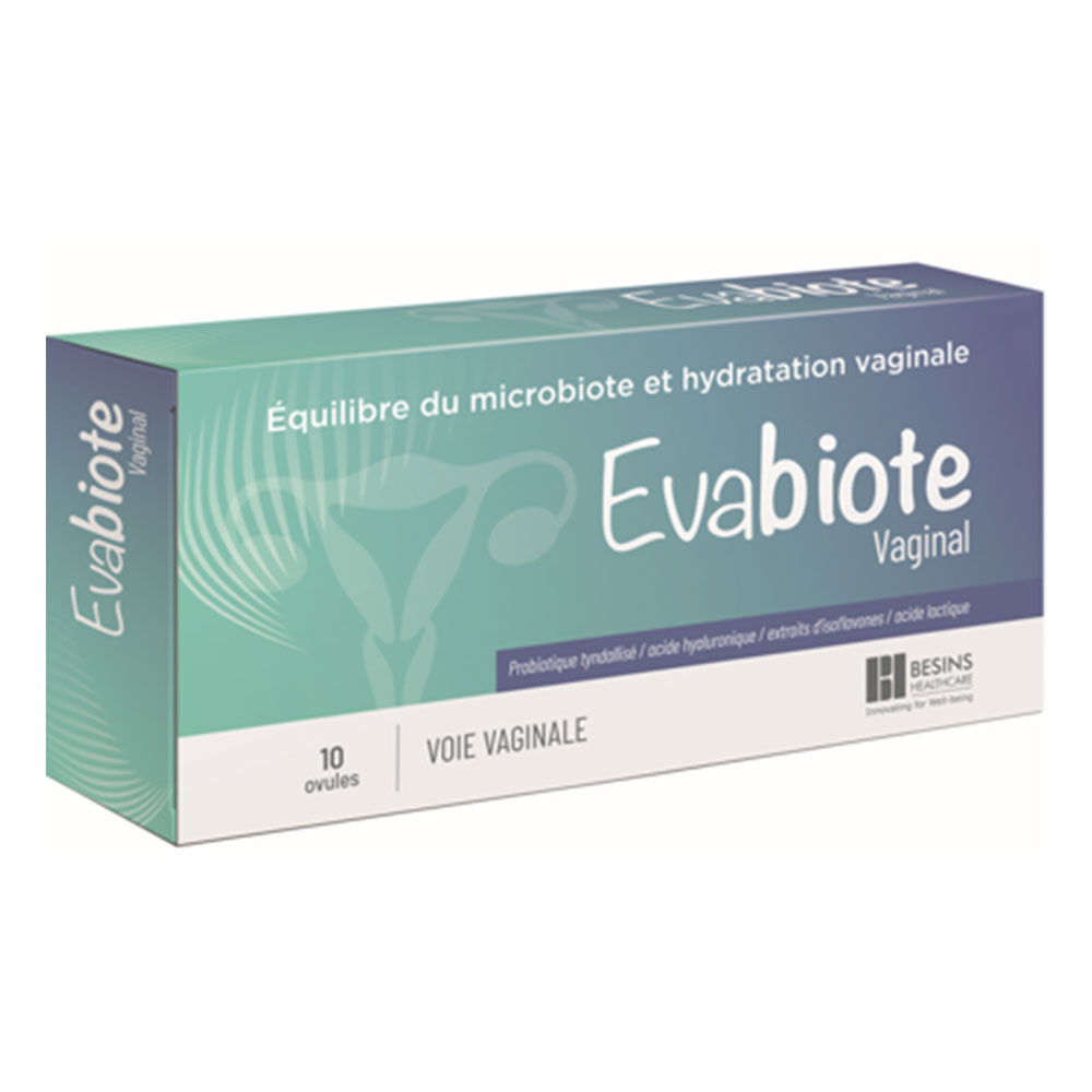 Besins Healthcare Evabiote vaginal 10 ovules