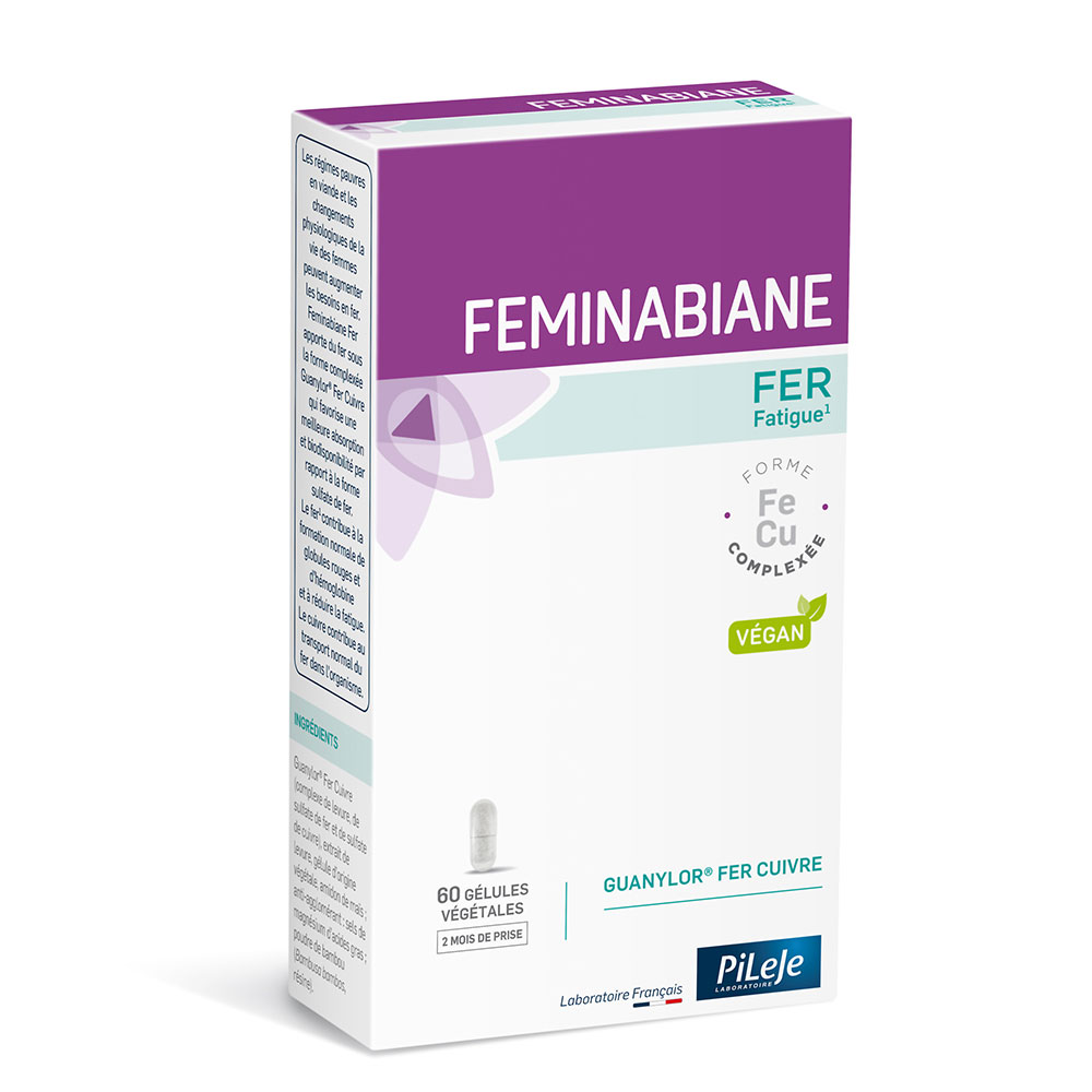 Pileje Feminabiane Iron 60 capsules