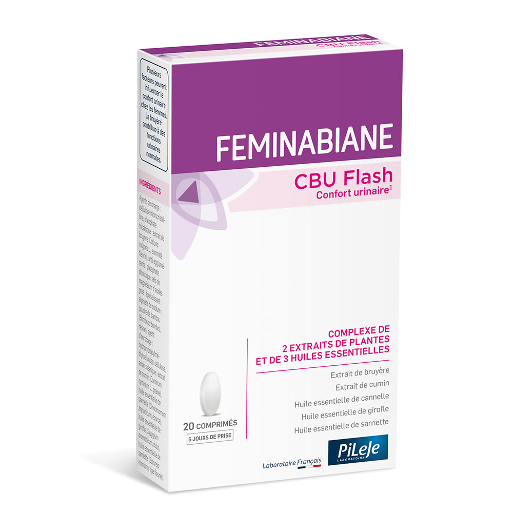 Pileje Feminabiane CBU Flash food supplement for women 20 tablets