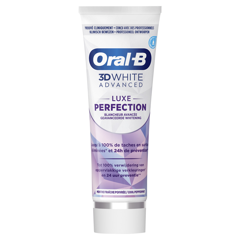 Oral-B 3D White Advanced Perfection toothpaste advanced whitening luxury 75 ml