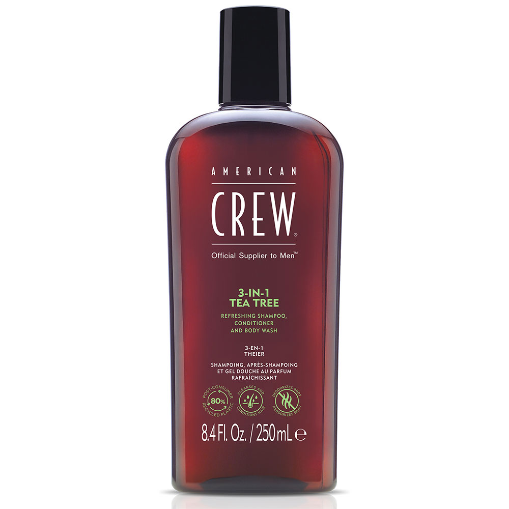 American Crew 3 in 1 Tea tree Shampoo 250ml