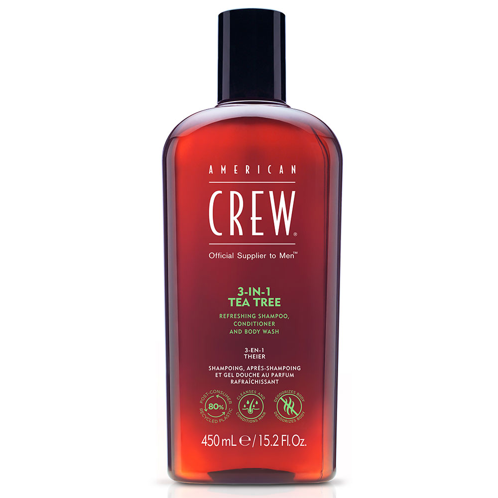 American Crew 3 in 1 Tea tree Shampoo 450ml