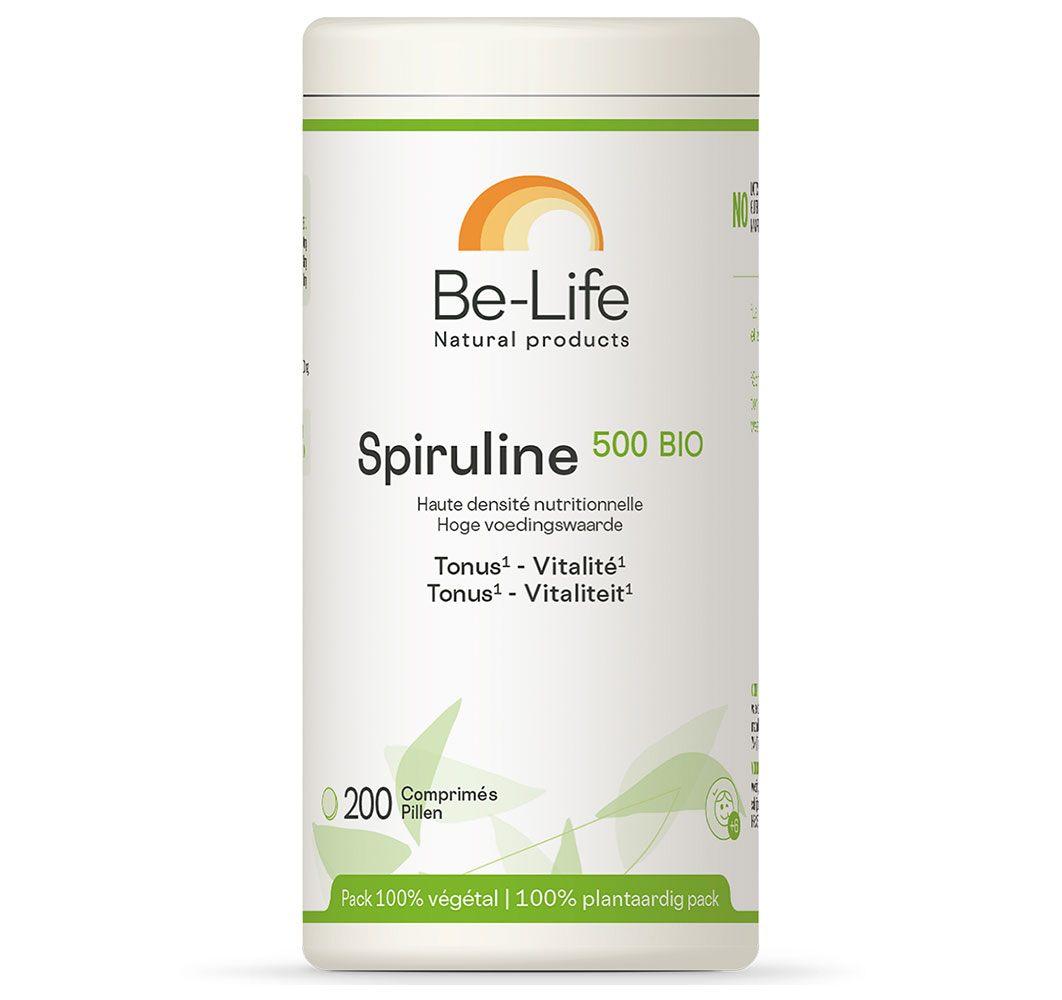 Be-Life Spirulina 500 Bioes 200 tablets