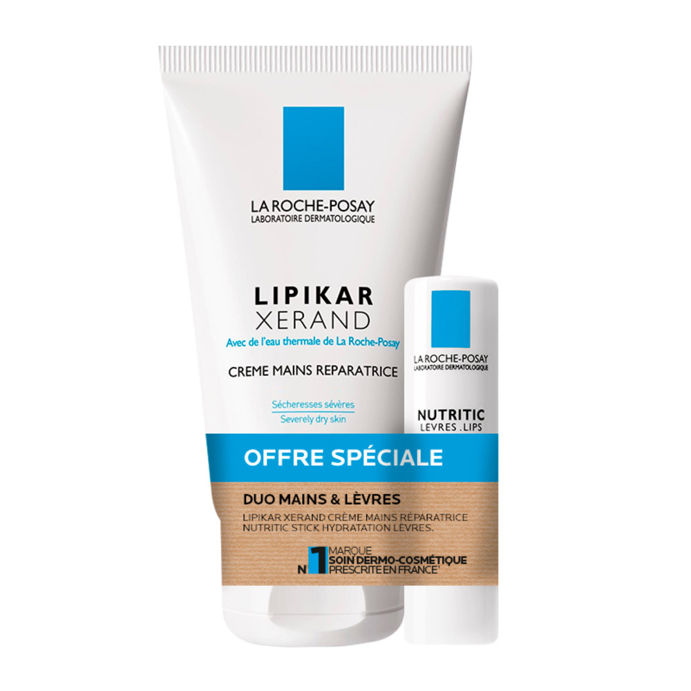 La Roche-Posay Lipikar Xerand Duo Hands &amp; Lips Nutritic 50ml