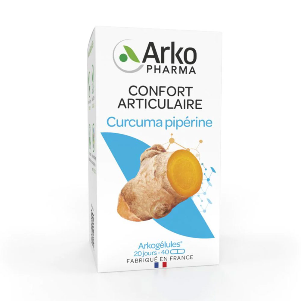 Arkopharma Arkocapsules Joint Comfort turmeric and black pepper extract 130 Capsules