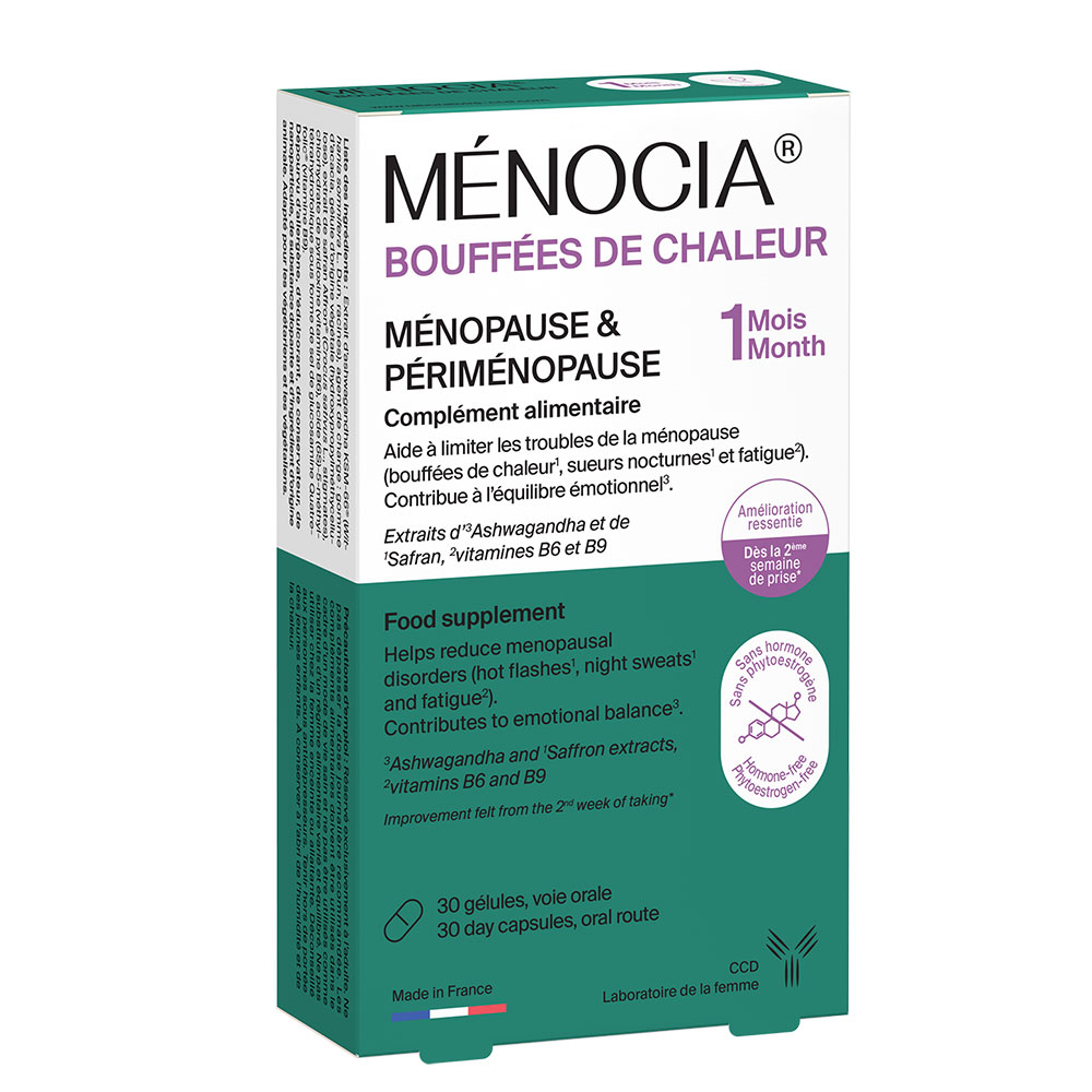 Ccd Menocia Hot flushes Menopause&amp;Perimenopause 30 capsules