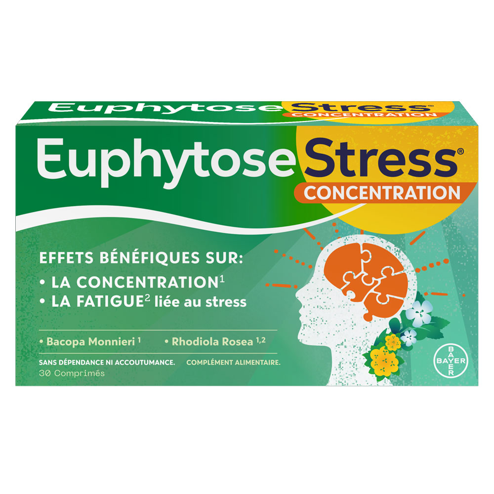 Bayer Euphytose Euphytose Zen Physical and emotional resistance to stress 30 tablets