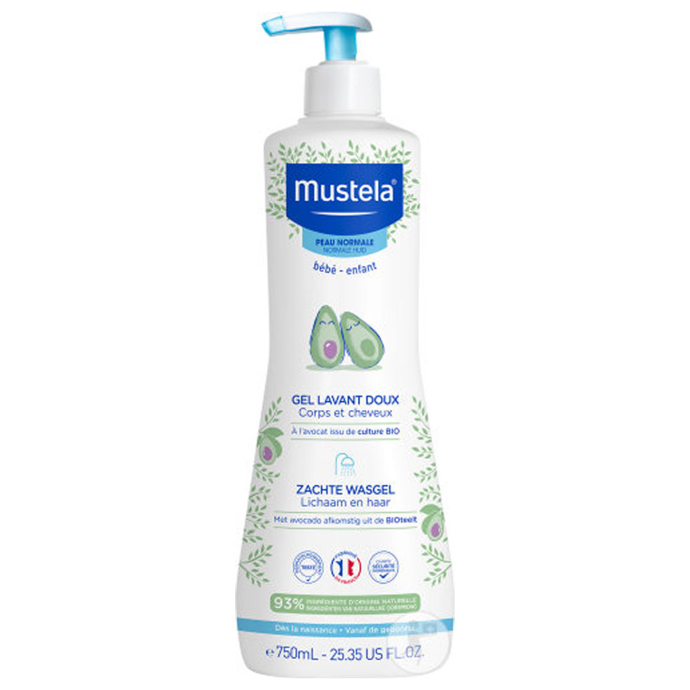 Mustela Gentle Cleansing Gel Normal Skin 750ml