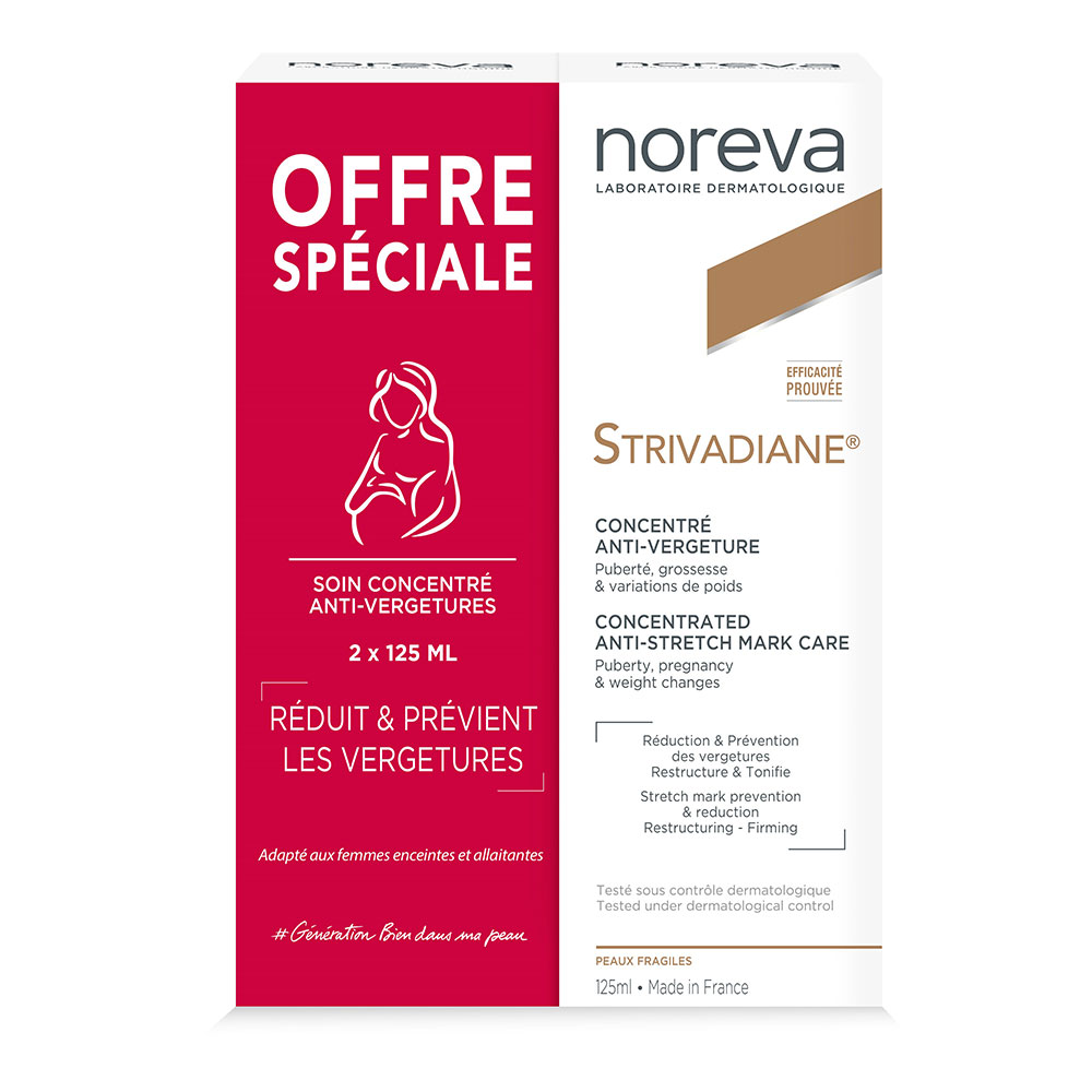 Noreva Strivadiane Stretch Mark Concentrate Cream 250ml