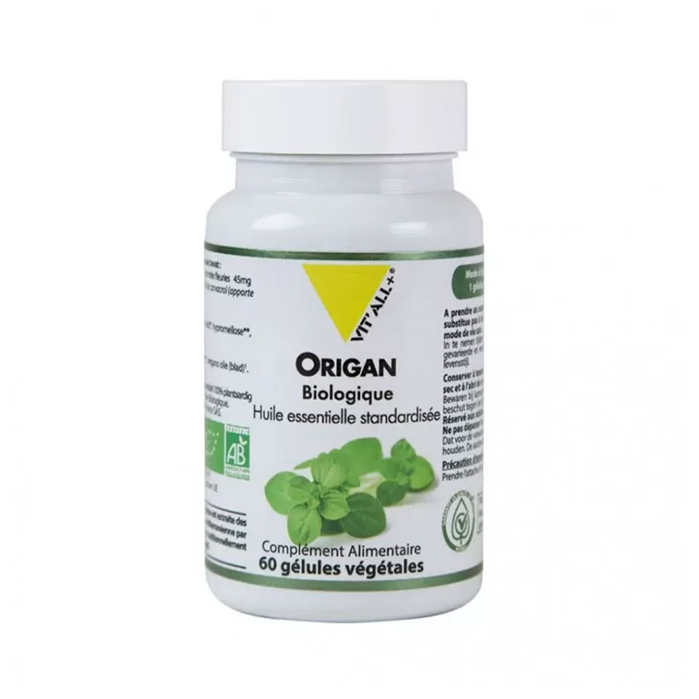 Vit'All+ Oregano 60 Vegetable Capsules
